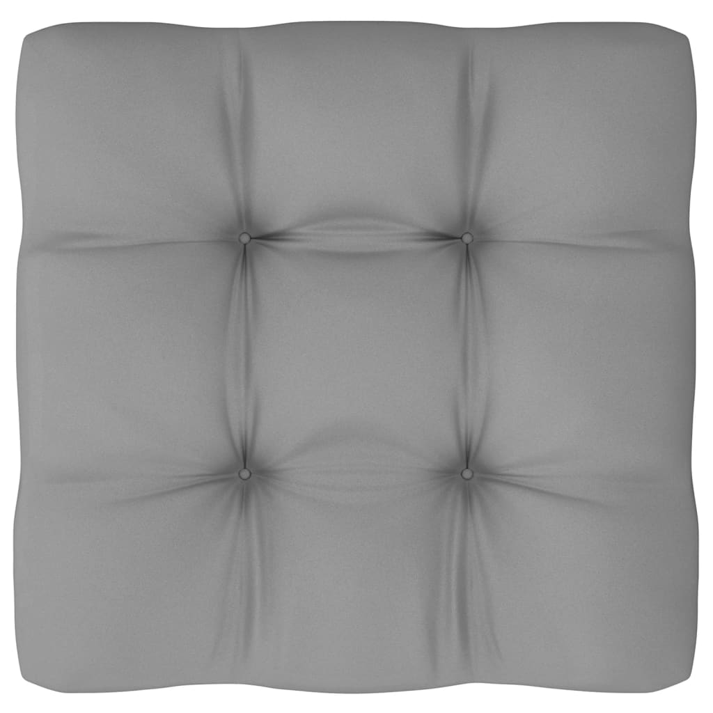 10-tlg. Garten-Lounge-Set mit Kissen Massivholz Kiefer