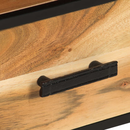 Komoda za TV 110x30x45 cm puno bagremovo drvo