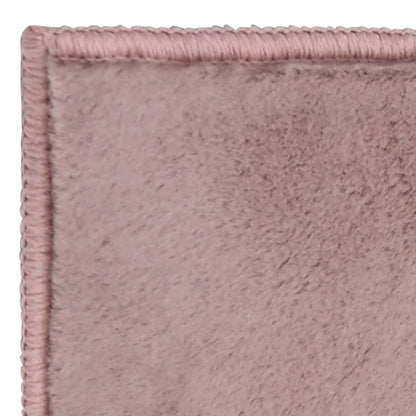 Tepih od umjetnog krzna zeca 180x270 cm stari roza