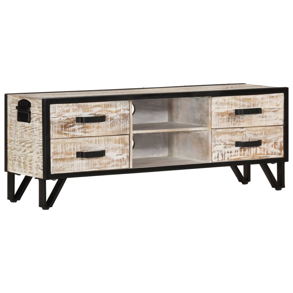 TV cabinet 110x30x41 cm solid acacia wood
