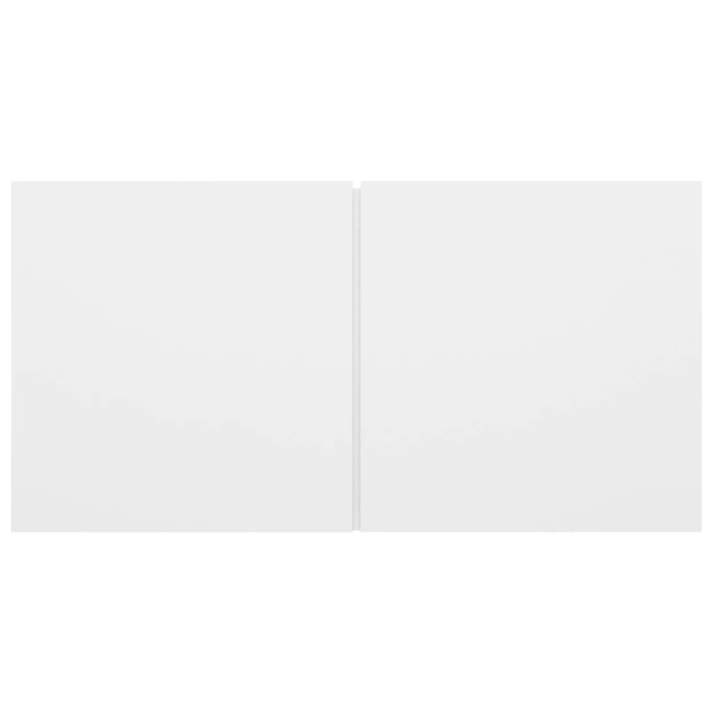 6-tlg. TV-Schrank-Set Weiß Holzwerkstoff