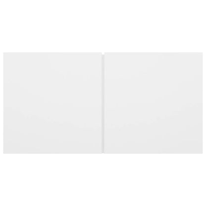 6-tlg. TV-Schrank-Set Weiß Holzwerkstoff