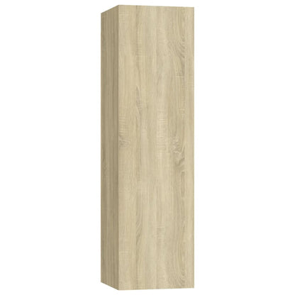 TV-Schränke 4 Stk. Sonoma-Eiche 30,5x30x110 cm Holzwerkstoff