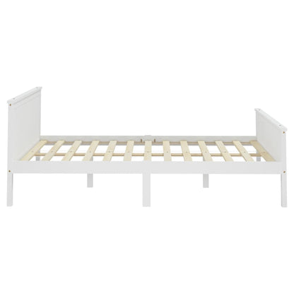 Solid wood bed white pine 160x200 cm