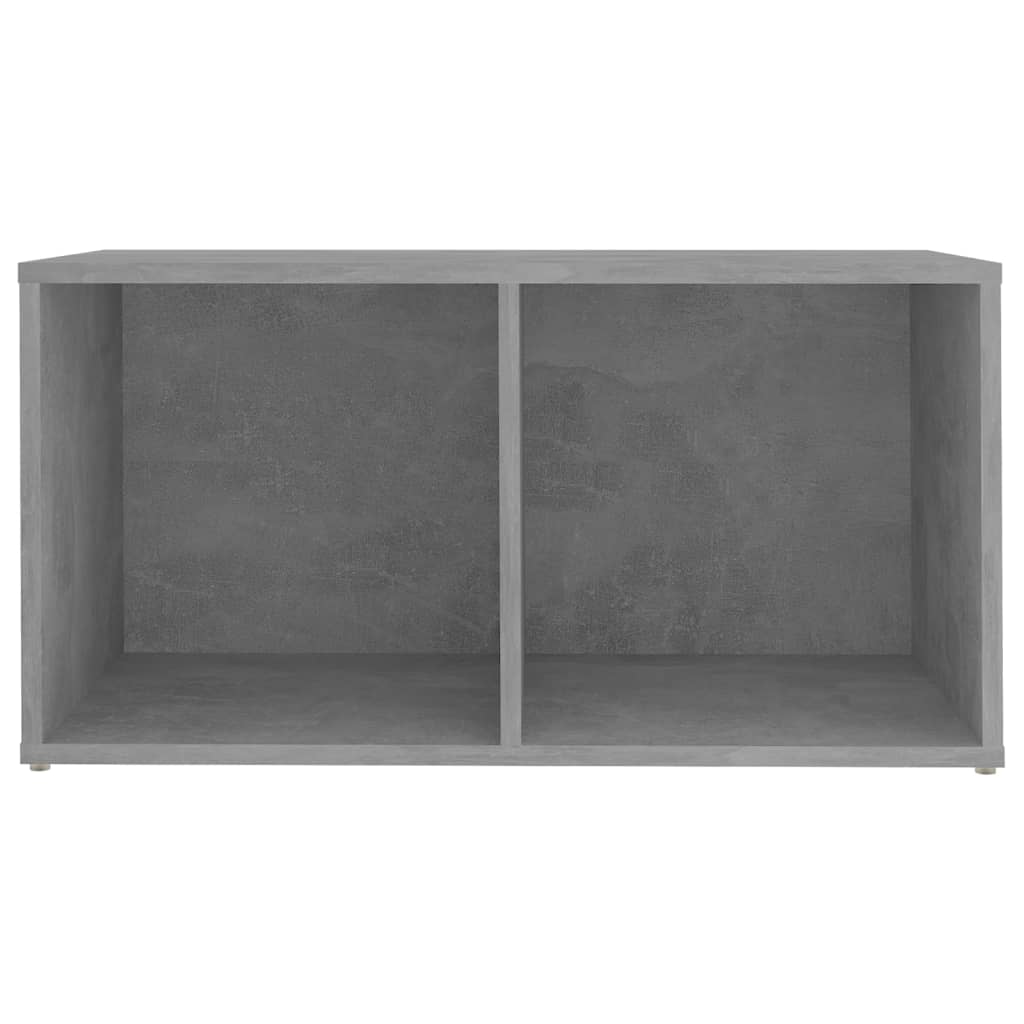 TV cabinets 4 pcs. Concrete grey 72x35x36.5 cm wood material