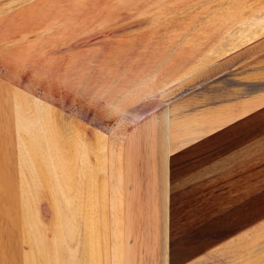 Komoda za TV 110x30x40 cm puno bagremovo drvo