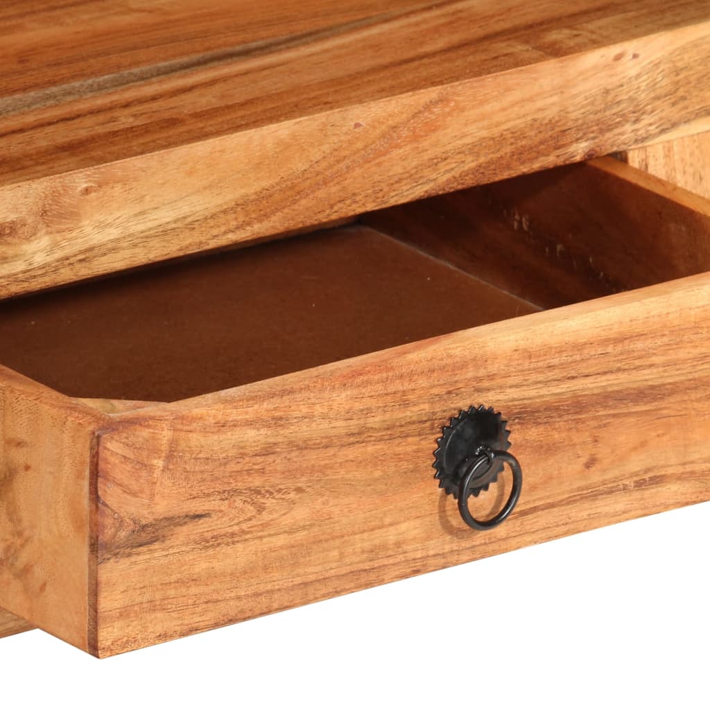 Komoda za TV 110x30x40 cm puno bagremovo drvo