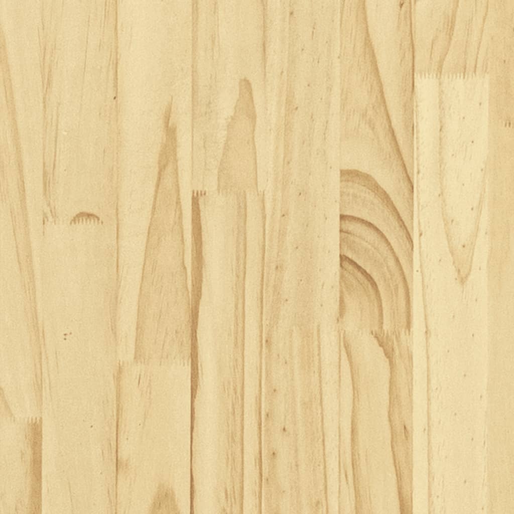 Bookcase 5 compartments 80x30x175 cm solid pine