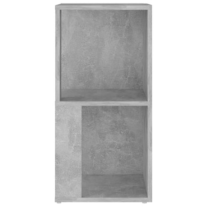 Corner shelf concrete grey 33x33x67 cm wood material