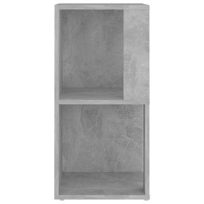 Corner shelf concrete grey 33x33x67 cm wood material