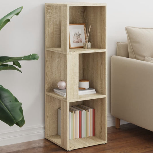 Corner shelf Sonoma oak 33x33x100 cm wood material