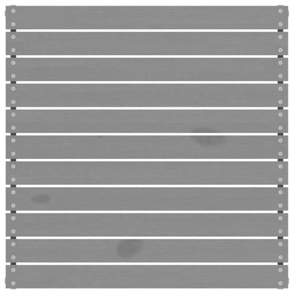 3-tlg. Garten-Lounge-Set Massivholz Kiefer Grau