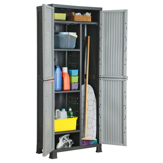 Plastic cabinet 68x39x171.5 cm