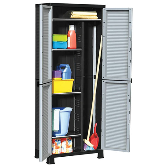 Plastic cabinet 68x39x171.5 cm