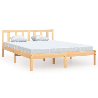 Solid pinewood bed 160x200 cm