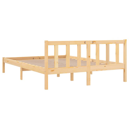 Solid pinewood bed 160x200 cm