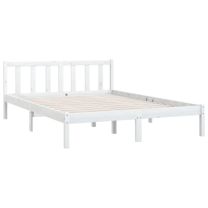 Solid wood bed white pine 160x200 cm