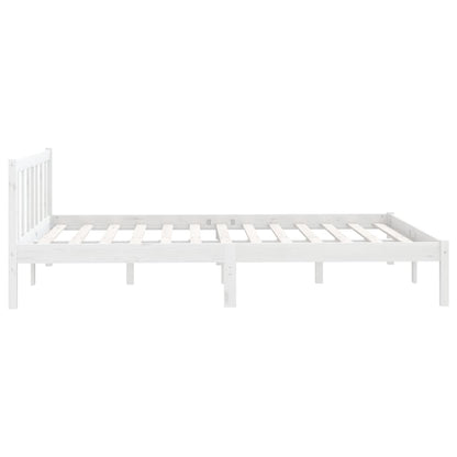 Solid wood bed white pine 160x200 cm