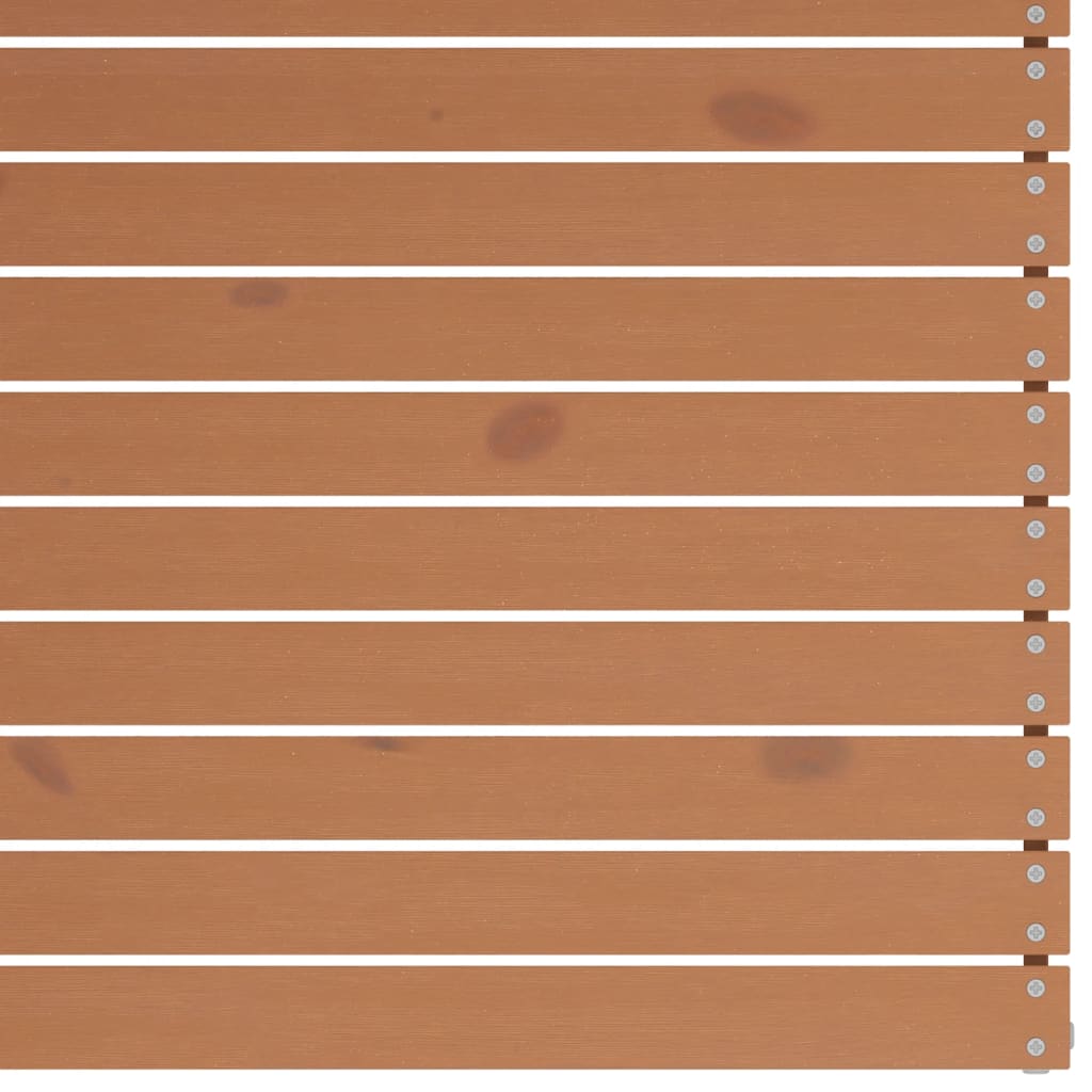 3-tlg. Garten-Lounge-Set Honigbraun Massivholz Kiefer