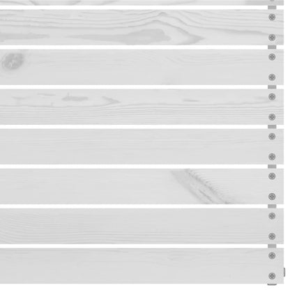 3 kom. Vrtna lounge garnitura od bijelog punog bora