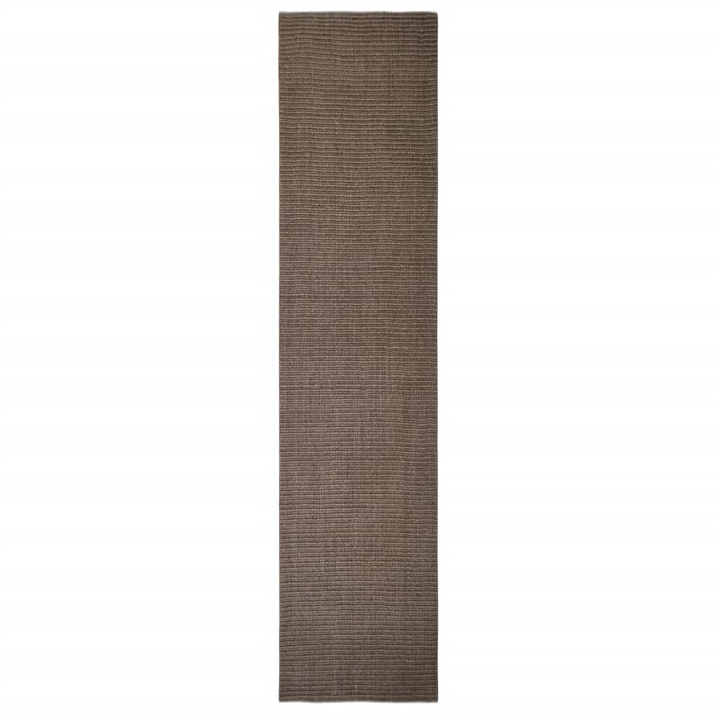 Teppich Natur Sisal 80x350 cm Braun