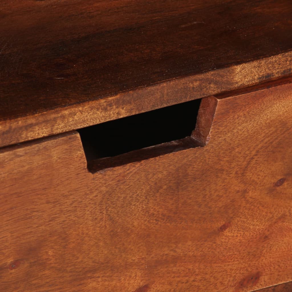 TV cabinet 80x30x42 cm solid acacia wood