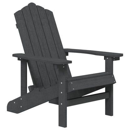 Adirondack garden chair HDPE anthracite