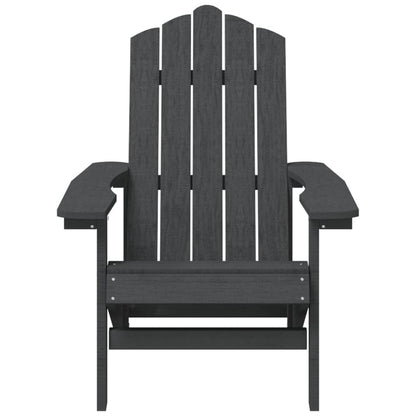 Adirondack garden chair HDPE anthracite