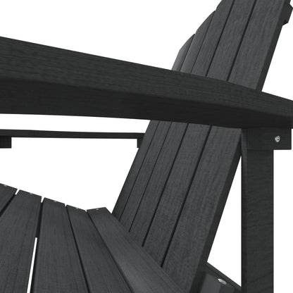 Adirondack garden chair HDPE anthracite