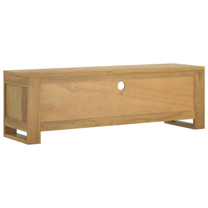 TV cabinet 110x30x35 cm solid teak wood