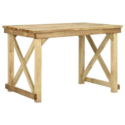 Garden table 110x79x75 cm Impregnated pinewood