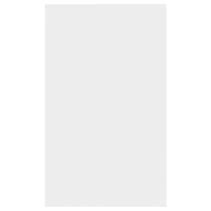 Komoda s 3 ladice bijela 120x41x75 cm od drva