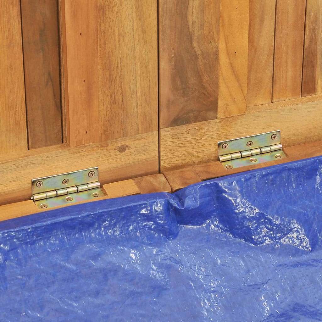 Garden box 175x50x55 cm solid teak wood