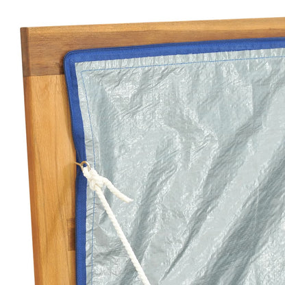 Garden box 175x50x55 cm solid teak wood