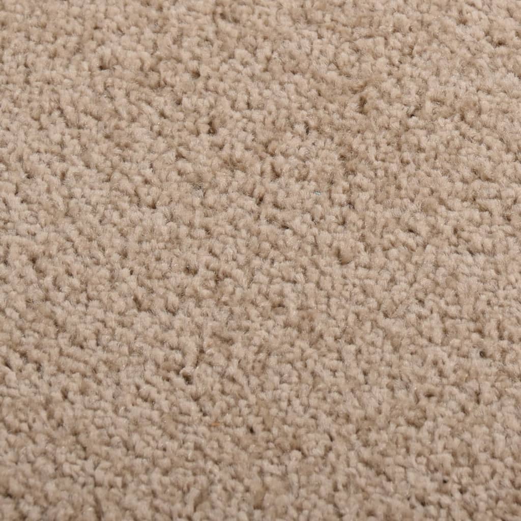 Teppich Kurzflor 200x290 cm Braun