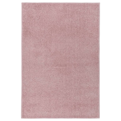 Carpet short pile 200x290 cm pink