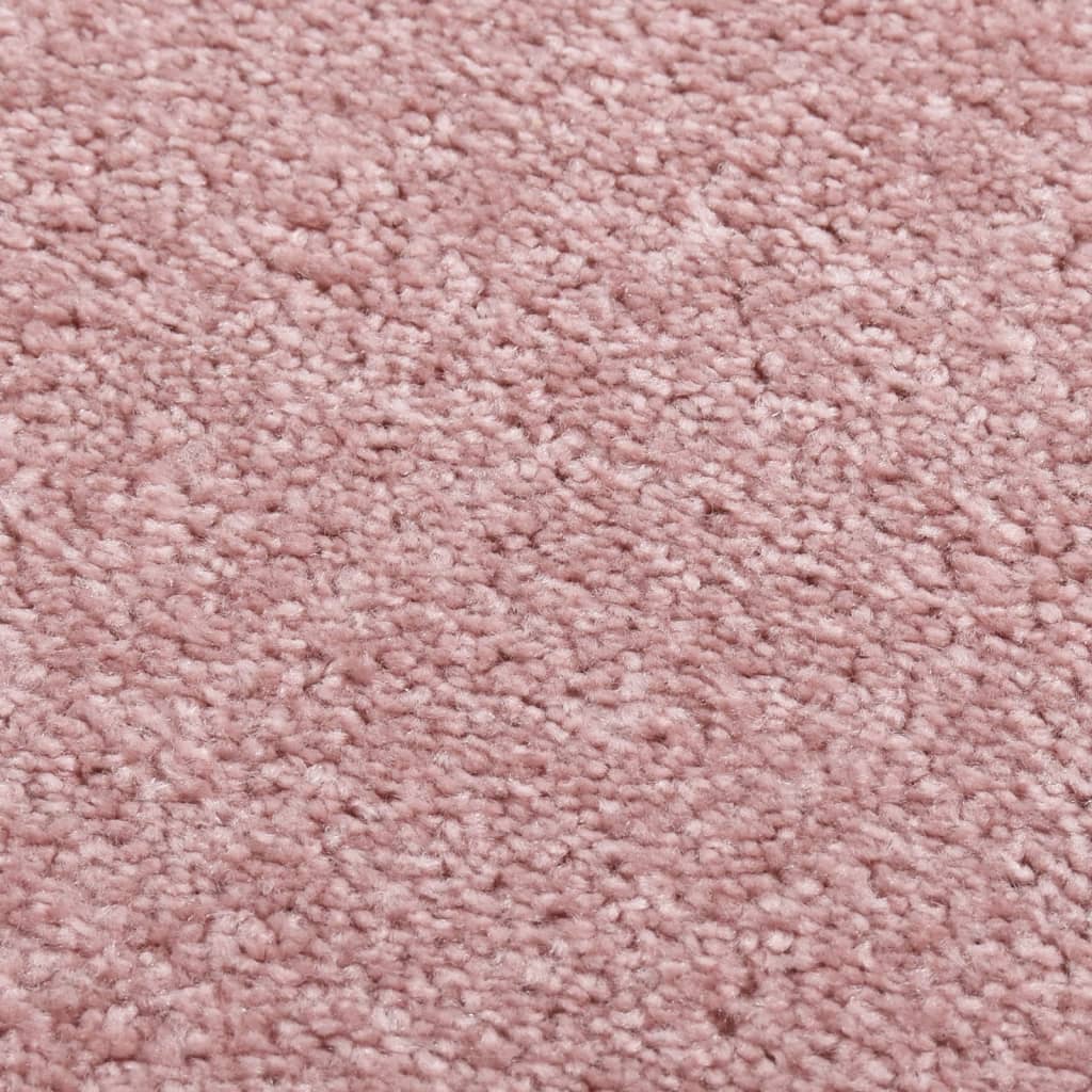 Carpet short pile 200x290 cm pink