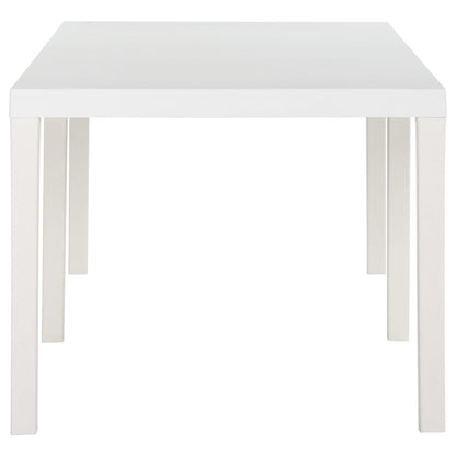 Garden table 220x90x72 cm PP white