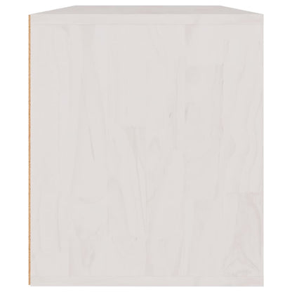 TV-Schränke 3 Stk. Weiß Massivholz Kiefer