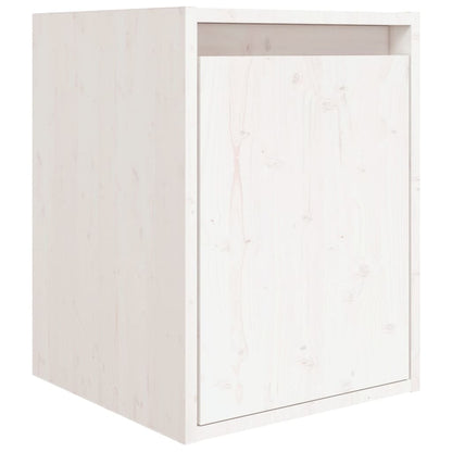 TV cabinets 5 pcs. white solid pine