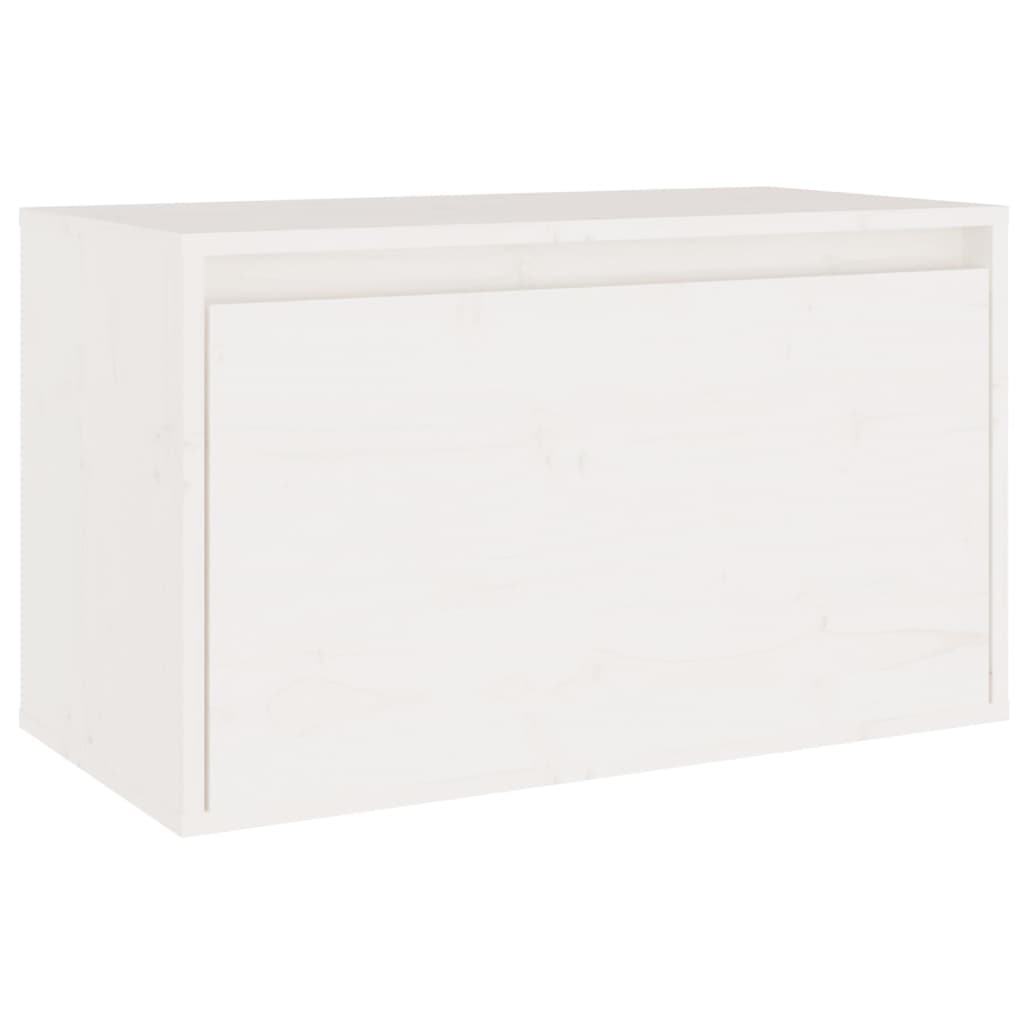 TV cabinets 6 pcs. white solid pine