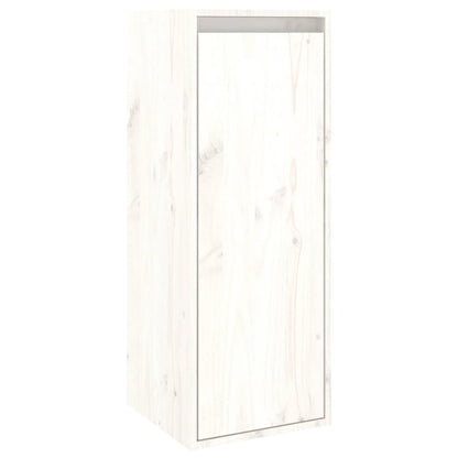 TV cabinets 5 pcs. white solid pine