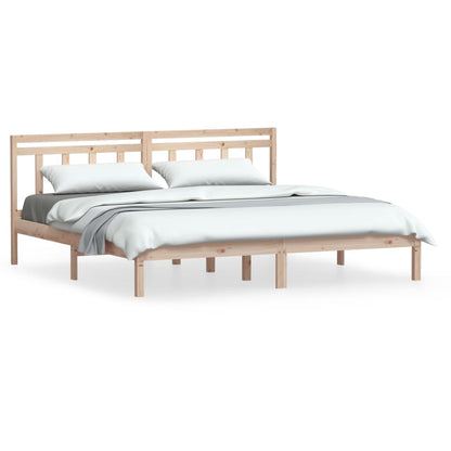 Solid pine bed 160x200 cm