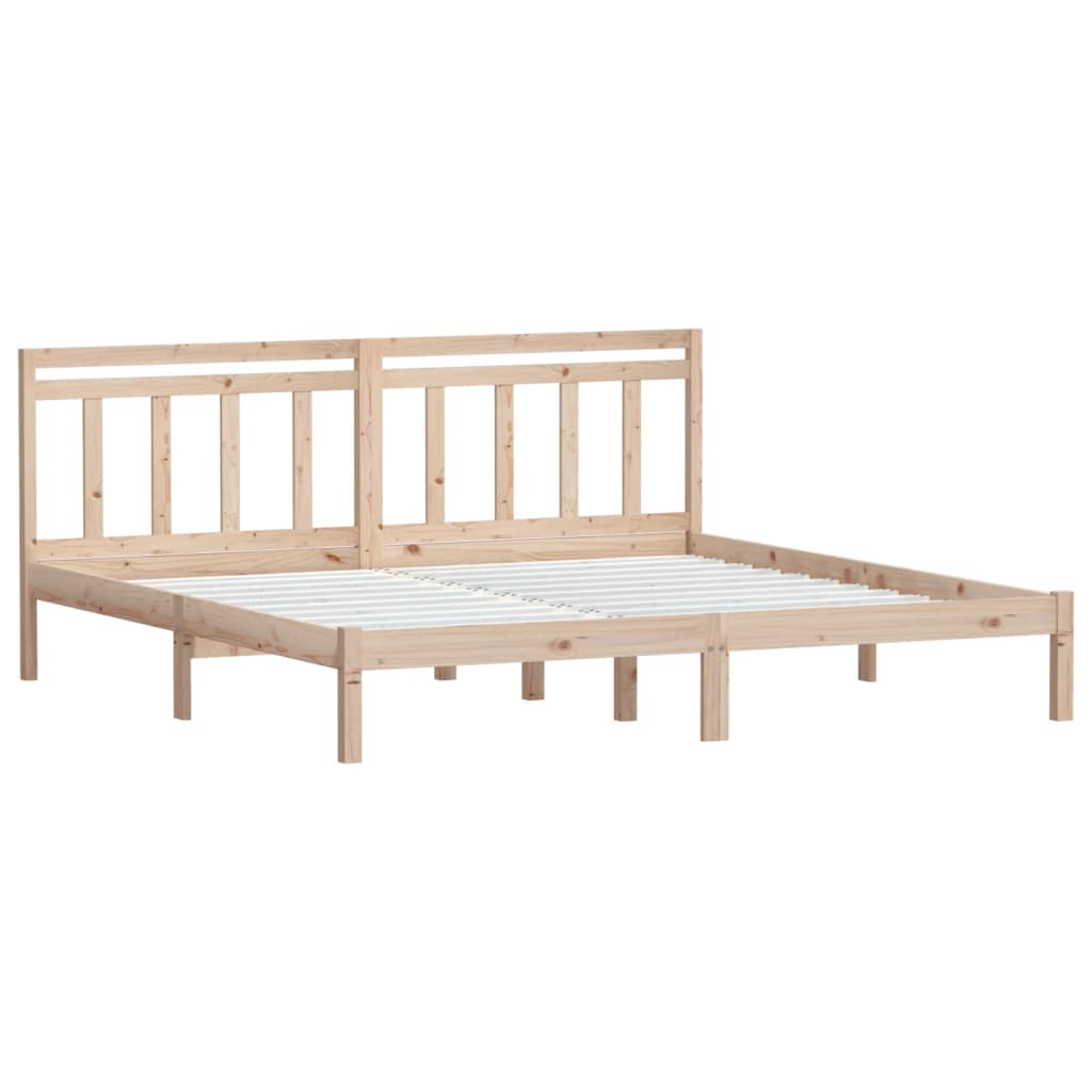 Solid pine bed 160x200 cm