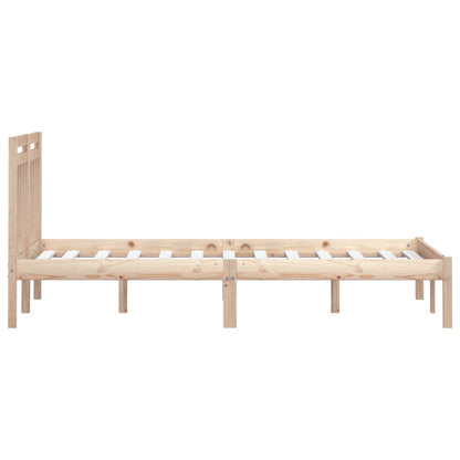 Solid pine bed 160x200 cm