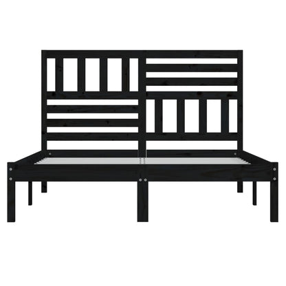 Puni krevet crni bor 140x200 cm