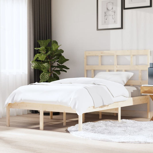 Solid pine bed 140x200 cm