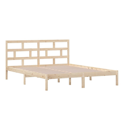 Solid pine bed 160x200 cm
