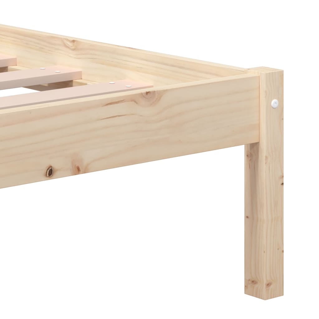 Solid pine bed 160x200 cm