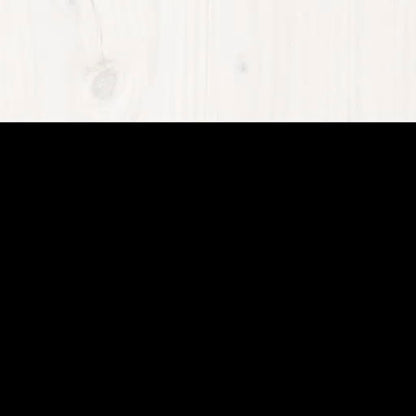 Massivholzbett Weiß Kiefer 160x200 cm